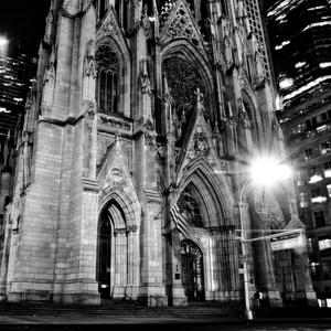 st patricks cathedral at night  square 1530 Cathe