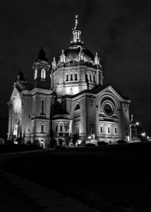 st paul cathedral at night  vertical 1722 Cathedr