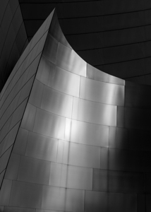 stainless steel walt disney concert hall  vertica