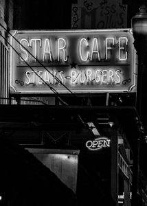 star cafe at night  vertical 2127 Cafe 13k