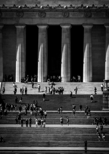 steps of the lincoln memorial  vertical 2312 Sixt