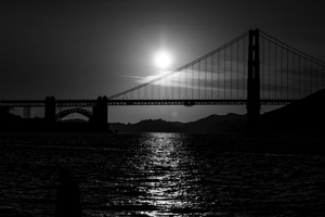 sunsets behind golden gate bridge  horizontal 510
