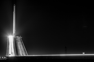 sunshine skyway bridge traffic  horizontal 3009 C