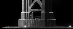 support base golden gate bridge spire  panoramic