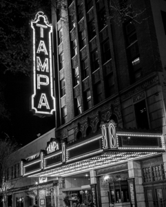tampa theater sign franklin street  vertical 3005