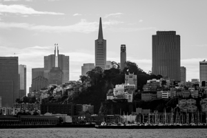 telegraph hill san francisco skyline  horizontal