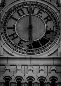tower theater clock  vertical 2612 Tower 13k