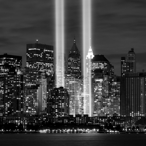 tribute in light lower manhattan september 11  sq