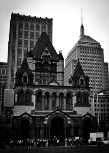 trinity church copley square  vertical 1387 Trini