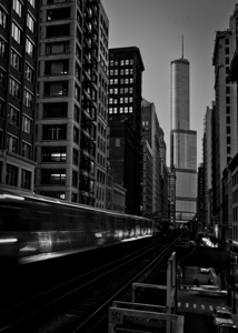 trump tower L train adams wabash station  vertica