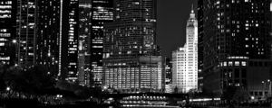 trump tower from lakeshore drive  panoramic 1366