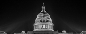 united states capitol building at night  panorami