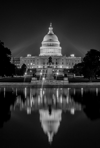 us capitol building at night  vertical 392 Capito