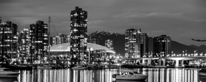 vancouver skyline toward yaletown  panoramic 329