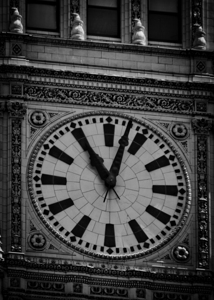 wrigley building clock face  vertical 2023 Face 1
