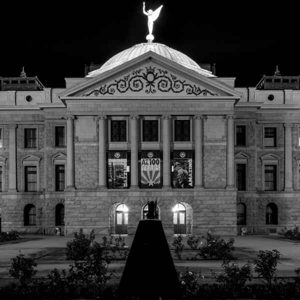 arizona capitol building  square 2401 Capitol 13k Print
