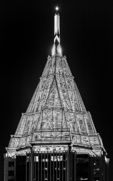 bank of america plaza  vertical 3129 Spire 13k.jp Print