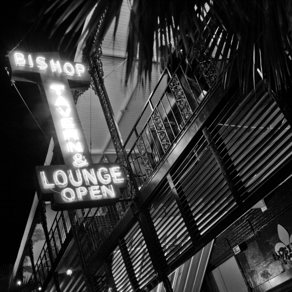 bishop tavern and lounge  square 1137 Bishop 13k. Print