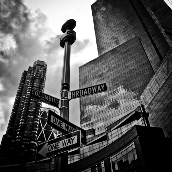 columbus circle  square 1419 Circle 13k Print