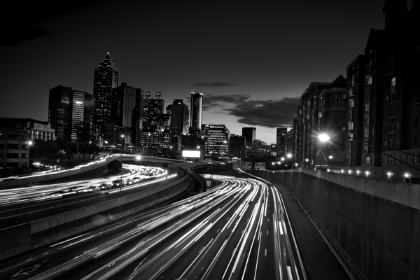 downtown atlanta skyline  horizontal 686 Atlanta Print