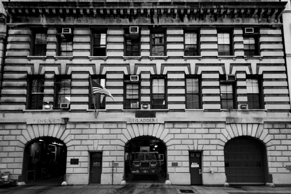 fdny ladder 1  horizontal 4507 Ladder 13k Print