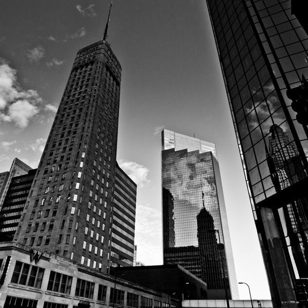 foshay building downtown minneapolis  square 1719 Print