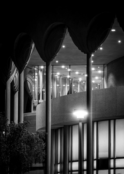 gammage auditorium arizona state campus  vertical Print