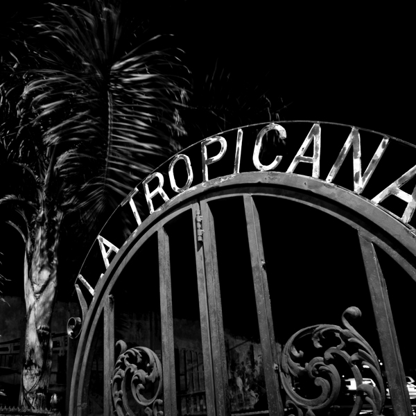 la tropicana gate ybor city  square 1121 Tropican Print