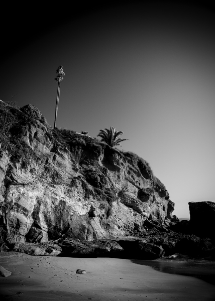 laguna beach skyline  vertical 220 Laguna 13k Print