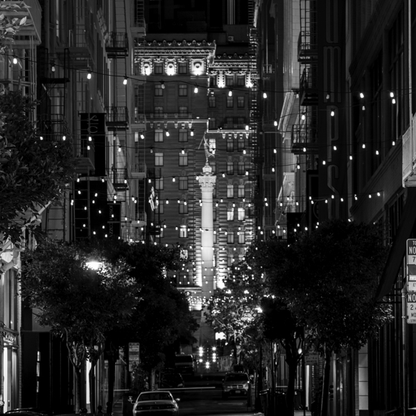 maiden lane night  square 3303 Maiden 13k Print