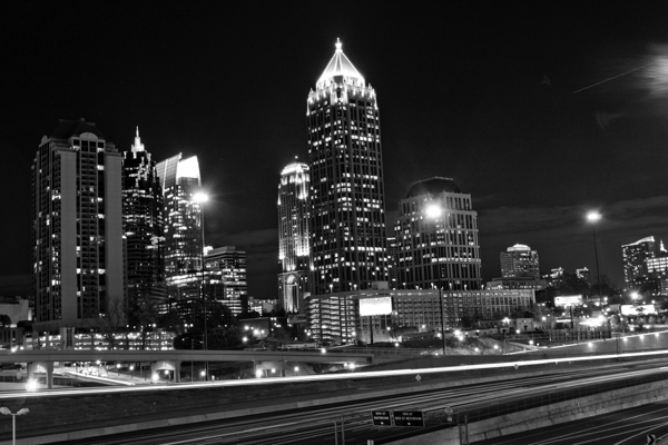 midtown atlanta skyline  horizontal 692 Midtown 1 Print