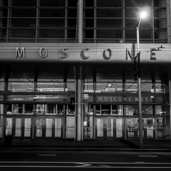 moscone center night  square 2966 Moscone 13k Print