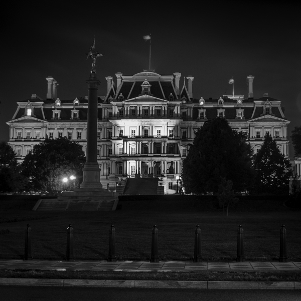 old executive office building  square 396 Executi Print