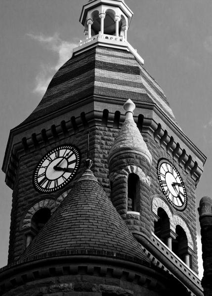 old red courthouse  vertical 790 Red 13k Print