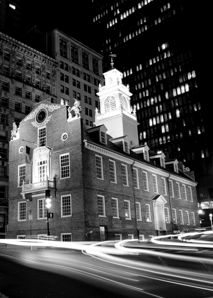 old state house  vertical 44 State 13k Print