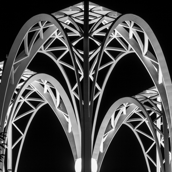 pacific science center at night  square 2696 Paci Print