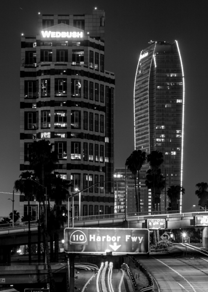 ritz carlton wedbush buildings  vertical 2203 Wed Print