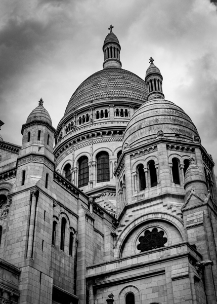 sacre coeur on montmartre  vertical 2472 Christus Print