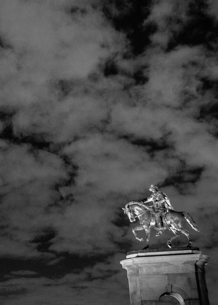 sam houston statue hermann park  vertical 930 Hou Print