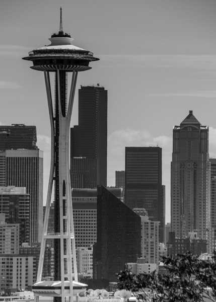 seattle skyline  vertical 2686 Goodwill 13k Print