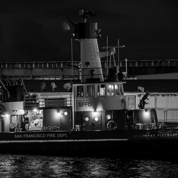 sffd fire boat  square 2824 Fireboat 13k Print