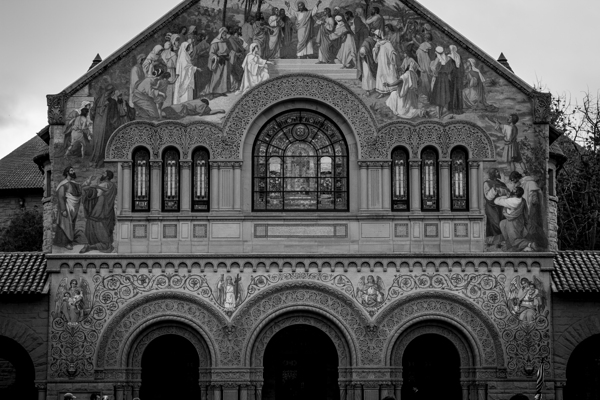 stanford memorial church  horizontal 2893 Memoria Print
