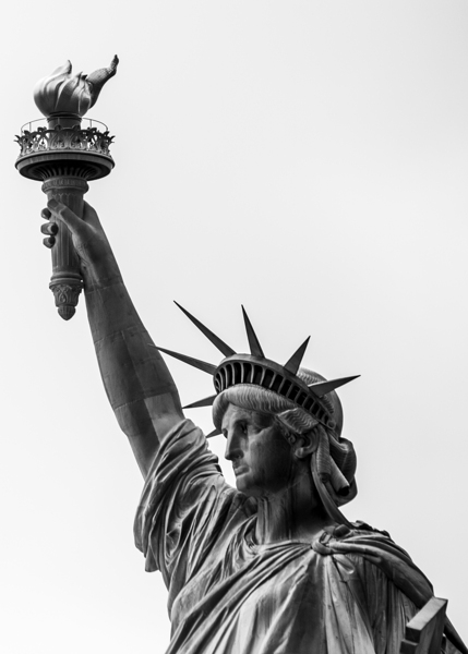 statue of liberty torch of liberty  vertical 1401 Print