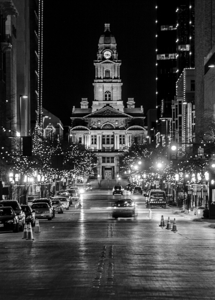 tarrant county courthouse  vertical 822 Tarrant 1 Print