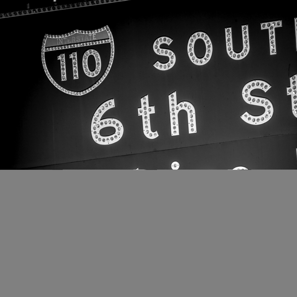 the 110 south  square 2206 Wilshire 13k Print