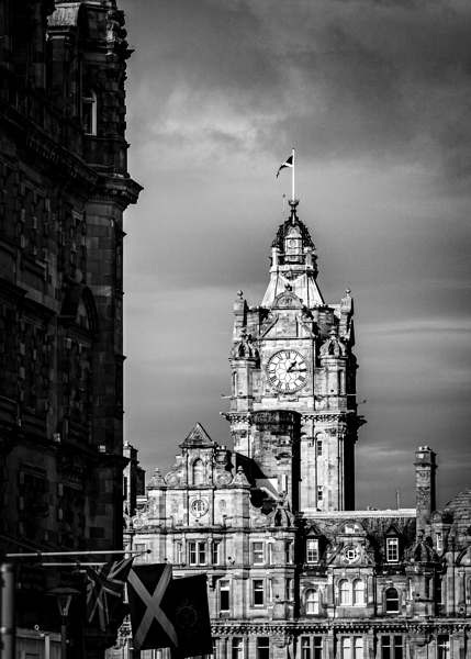 the balmoral hotel  vertical 4659 Balmoral 13k.jp Print