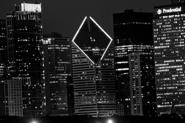 top smurfit stone building  horizontal 1212 Smurf Print