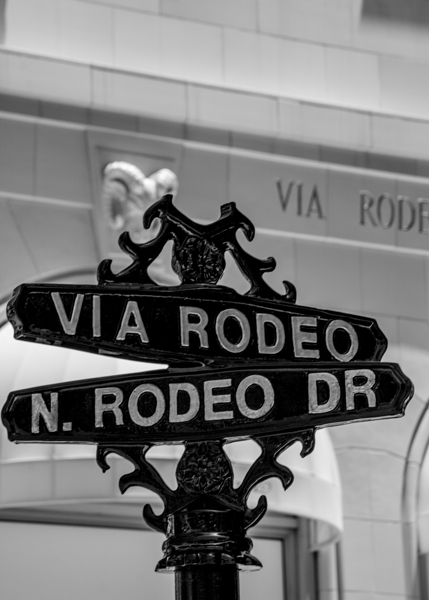 via rodeo and rodeo drive  vertical 2192 Rodeo 2 Print