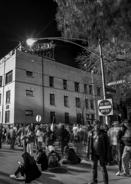 waveland avenue rooftops world series  vertical 3 Print