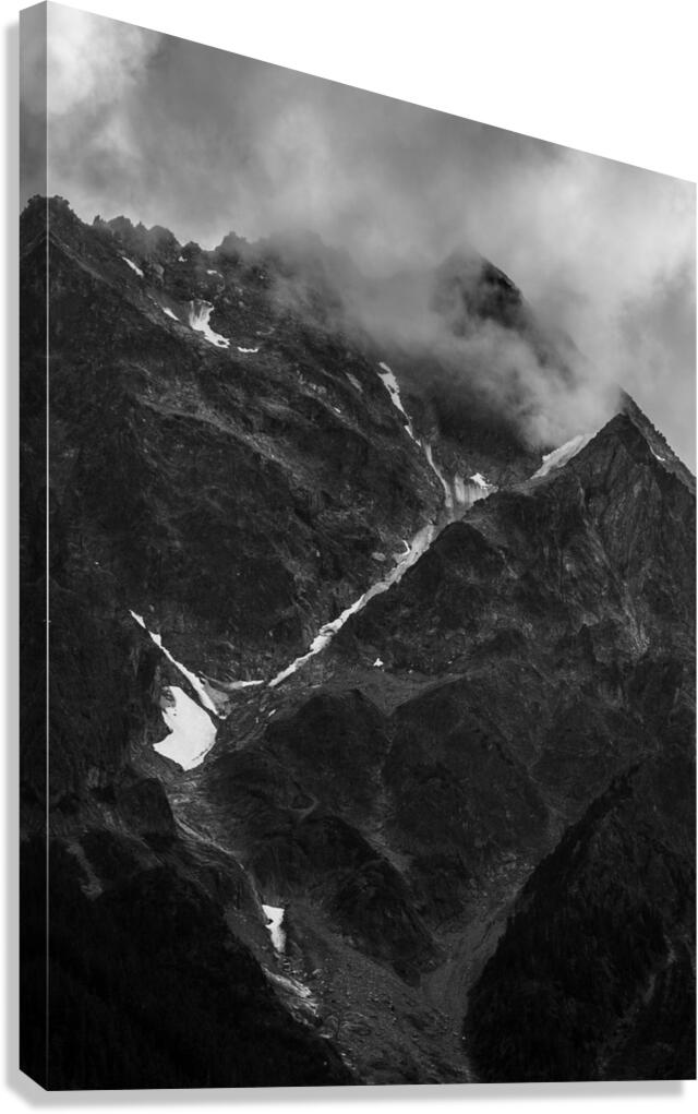 mt currie pemberton bc  vertical 2628 Currie 13k. Canvas Print